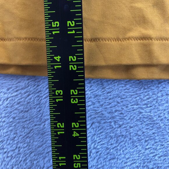 Uniqlo Mens U T-Shirt Small Mustard Yellow Short Sleeve Crew Neck Casual Tee - Picture 4 of 10